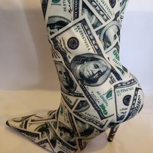 Dollar Bill Heel Boots